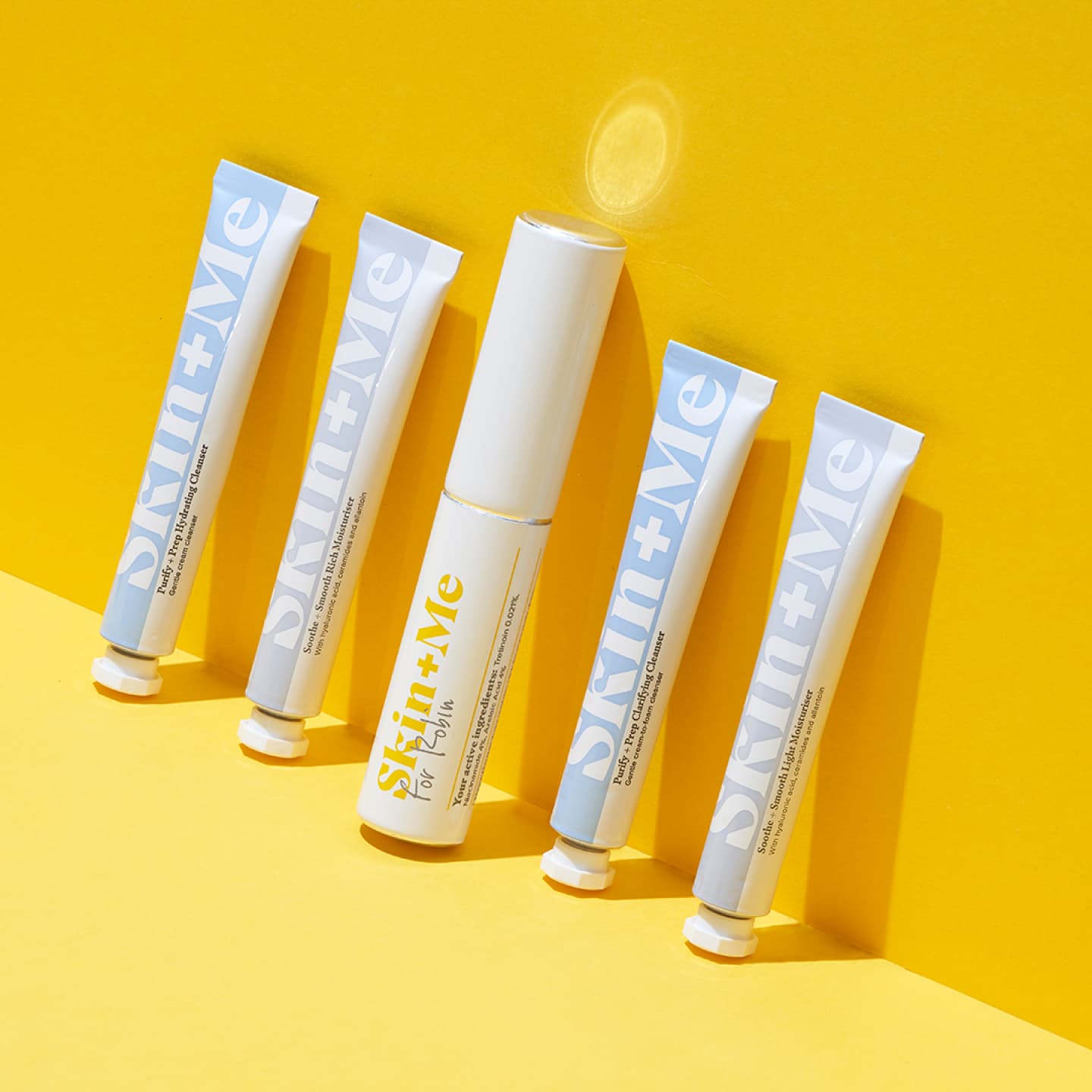 Skin + Me Personalised skin treatment to treat acne and skinageing.